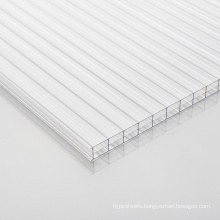 Factory Directly Wholesale Greenhouse Clear PC Mutiwal Polycarbonate Sheet Hollow